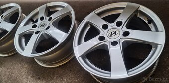 Alu kola Hyundai 15" – originál, 5x114,3 – velmi dobrý stav - 6