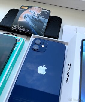 JAK NOVÝ - Apple Iphone 12 MINI 64GB BLUE -- KRÁSNÝ STAV -- - 6