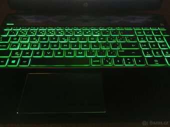 herní notebook HP, i7, 16GB RAM, GTX 1050ti 4GB, Win 11 - 6