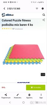 Pěnové puzzle 4 kusů - 6