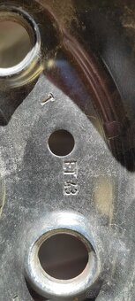 VW plechové disky 15 palců - 6