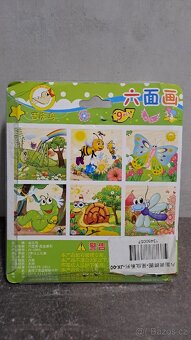 Dřevěné kostky s obrázky - 6