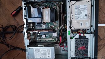 Počítačová HP EliteDesk 705 + monitor,klávesnice,myš,repro - 6