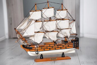Dřevěný model plachetnice - 6