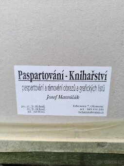 Obrazy litografie tisk - 6