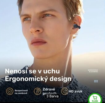 Bezdrátova sluchátka, nová. - 6