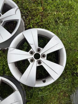 Hliníkove disky skoda superb 3 r17 et41 - 6