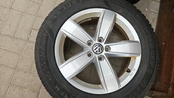 Zánovní Zimní Sada Alu 5x112 215/65 R17 VW Tiguan - 6