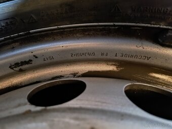 Kola Peugeot , Citroen 5x108 6.5Jx16 ET47 , 205/60 R16 - 6