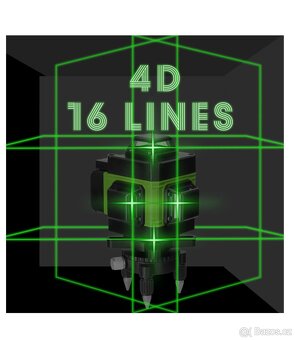 Nový Profesionální 4D laserový měřák MAX LIGHT 16 linií - 6