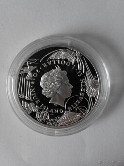 Sada 4 stříbrných mincí Vynálezy Leonarda da Vinci - 6