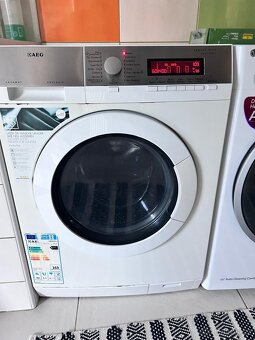 Prodám pračku AEG na 8kg prádla - použitá - 6