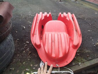 Plastové saně plus boby - 6