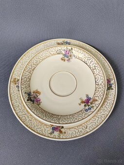 Krásná porcelánová čajová sada Weimar Porzellan (1948-1953) - 6