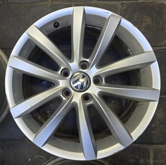 ORIGINÁL VW HLINÍKOVÉ DISKY 5x112 R17 - 6
