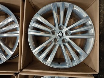 Alu kola celoleštěná Škoda Sirius 19" - 6