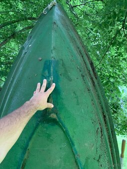 Laminátová rybářská loď. Délka 290cm šířka 127cm - 6