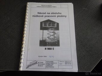 Nůžková plošina Rothlehner H960 E - 6
