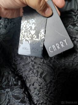 Krásné koktejlové šaty, vel. XL, Zn. Carry - 6