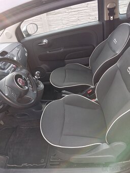 Fiat 500  1,1 benzín ,panorama,2015 - 6