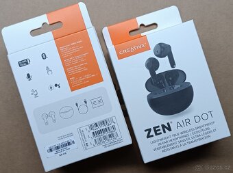 Sluchátka Creative Zen Air Dot DOT IPX4, GOOGLE SIRI - 6