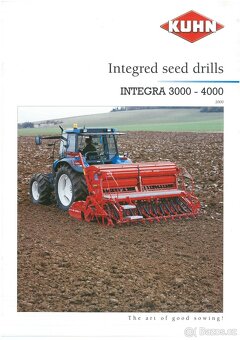 Koupím secí stroj Kuhn Integra 3000 - 6