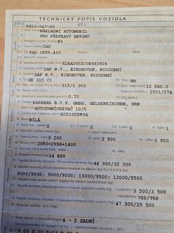 Autodňíchávač Daf 430 CF 85 - 6