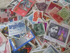 Staré poštovní známky, mix - 6