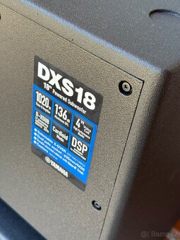 Yamaha DXS18 – 18" aktivní subwoofer - DJ, kapely, kulturák - 6