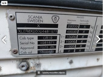 Tahač Scania 124 420 NÍZKÁ KABINA - 6