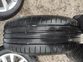 Alu Vw 5/112 r16 + 215/60 r16 letní - 6