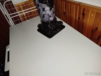 Starý dekorativní zámecký sloup -stojan na květiny či lampu - 6