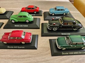 Kaleidoskop vozů Škoda DeAgostini - celkem 36 kusů 1:43 - 6