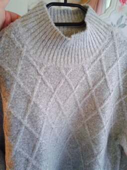 Moc teplé pletené šaty 46/48 - 6