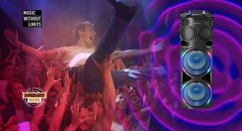 Párty reproduktor Párty box Panasonic 2000W - 6