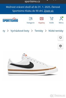 Dětské boty Nike vel. 37.5 - 23.5cm - 6
