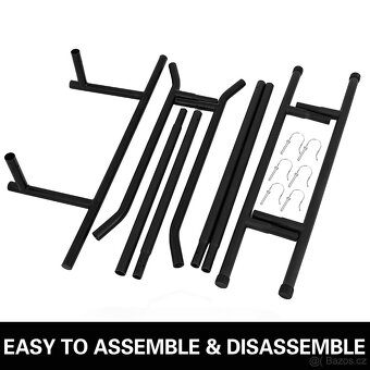 Multifunkční posilovací věž - černá - 6