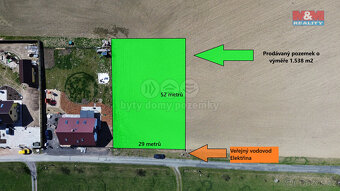 Prodej pozemku k bydlení, 1538 m², Libníkovice-Borovice - 6