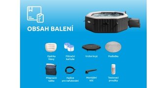 Vířivý bazén Pure Spa - Jet & Bubble Deluxe HWS 6 (6 osob) - 6
