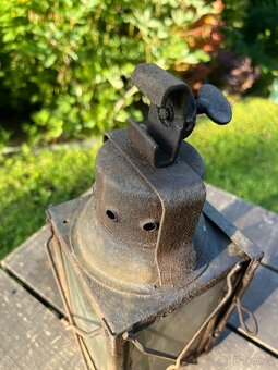 Drážní lampa Německo Whermacht 1940 - 6