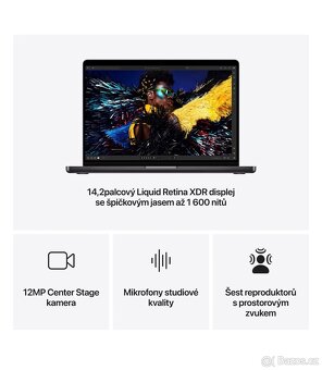 MacBook Pro 14" M4 CZ 2024 Vesmírně černý - 6