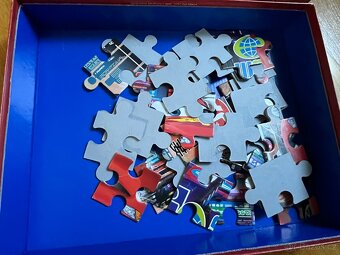 Dětské společenské hry 2v1 - puzzle a pexeso Cars - 6