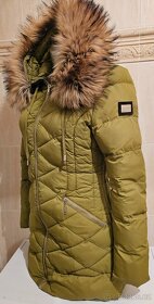 Dámská zelená prošívaná bunda vel. M. - 6