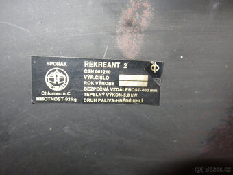 KUCHYŃSKÝ SPORÁK NA TUHÁ PALIVA REKREANT II. - 6