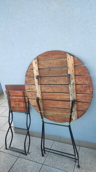 Venkovní stůl a židle - 6