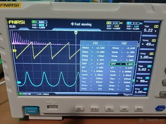 Osciloskop Fnirsi 1014D (s generátorem) - 6