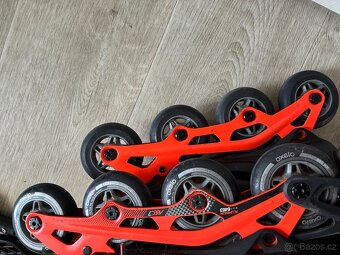 Brusle skate long board florbal set - 6