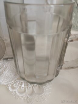 Retro pivní sklo 0,3 l,kus - 6