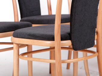 Kvalitní české židle TON v perfektním stavu, 6 kusů. - 6