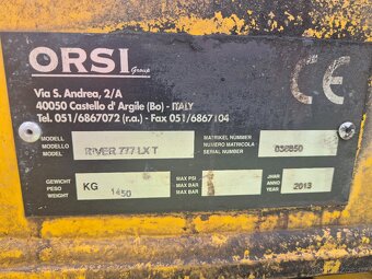 Příkopové mulčovací rameno Orsi river 777 LXT - 6